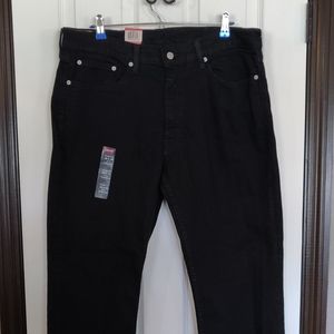 Men's black Levi 514 jeans size 38x30